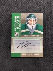 2008-09 ITG Between the Pipes Tobias Stephan #A-TS Future Stars Goaliegraph Auto